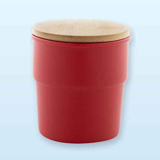 [BL-108033] Bicchiere in ceramica - rosso