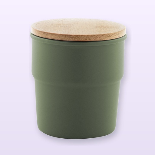 [BL-108035] Bicchiere in ceramica - verde