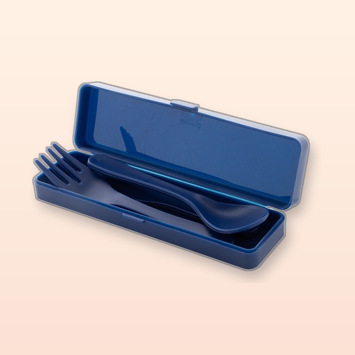 [BL-108187] Set posate - blu scuro