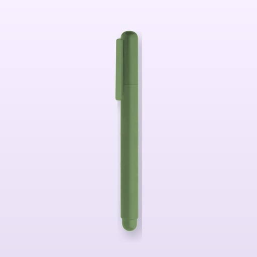 [BL-108360] Penna gel in ABS riciclato - verde