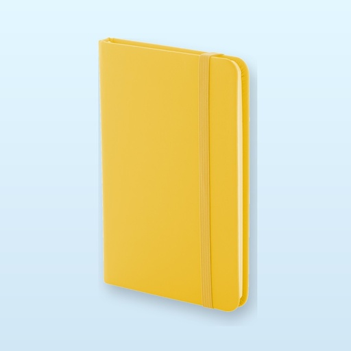 [BL-108523] Quaderno in PU riciclato (RPU) - giallo