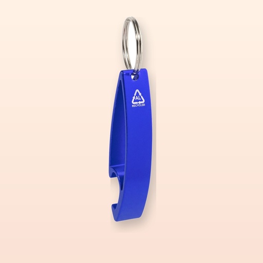 [BL-108636] Portachiavi con apribottiglie - blu
