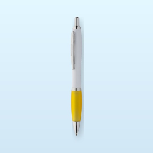 [BL-109301] Penna a sfera in RABS - giallo - bianco