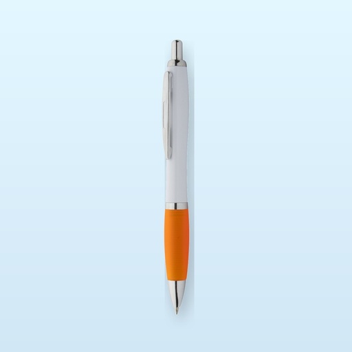 [BL-109302] Penna a sfera in RABS - arancione - bianco