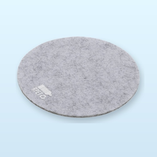[BL-109365] Sottobicchiere in feltro RPET - grigio