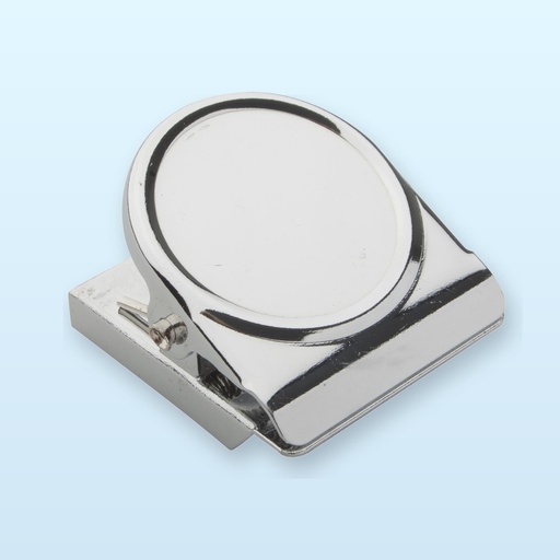 [BL-109948] magnete da frigo e clip - argento