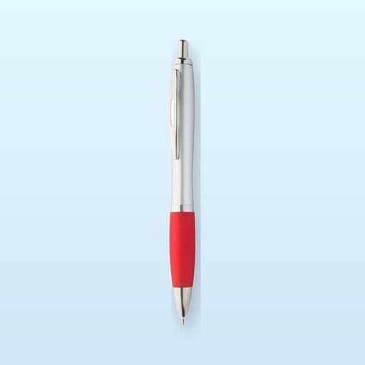 [BL-109994] penna a sfera - rosso - argento