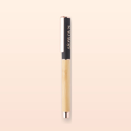 [BL-110021] Penna roller - nero - naturale