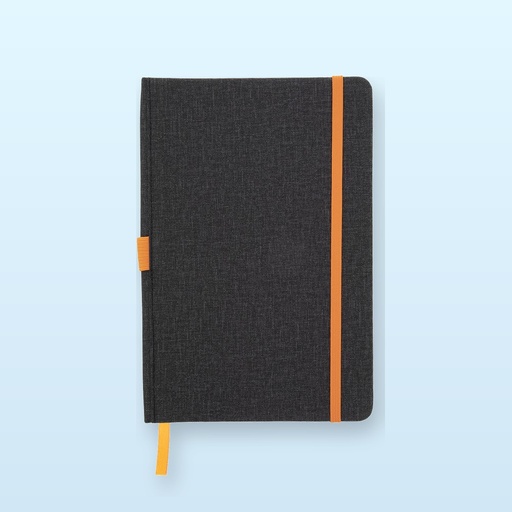 [BL-110173] quaderno - arancione - grigio scuro