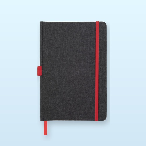 [BL-110174] quaderno - rosso - grigio scuro