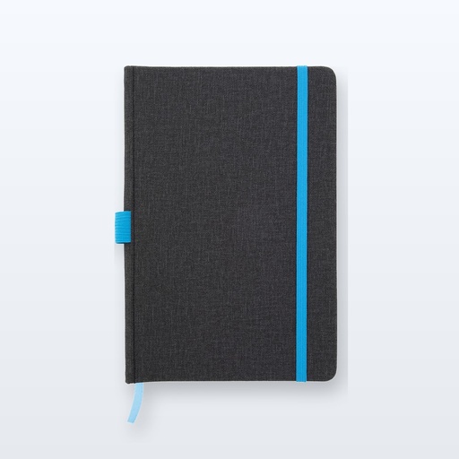 [BL-110175] quaderno - azzurro - grigio scuro