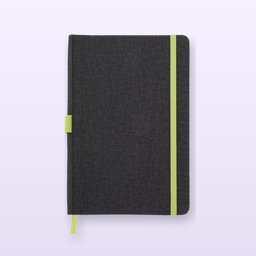 [BL-110176] quaderno - verde - grigio scuro