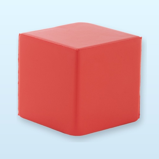 [BL-110381] Cubo antistress - rosso