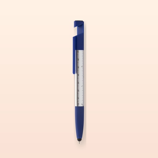 [BL-110399] penna a sfera capacitiva - blu - argento