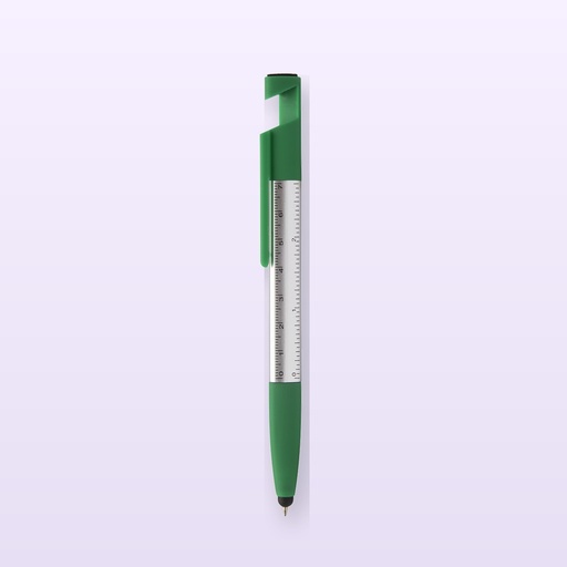 [BL-110400] penna a sfera capacitiva - verde - argento