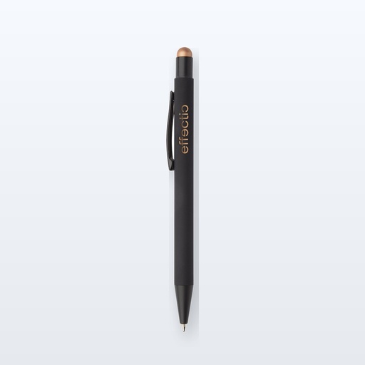 [BL-110417] penna a sfera - bronzo - nero