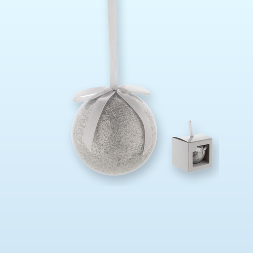 [BL-110440] Decorazione albero di Natale - argento