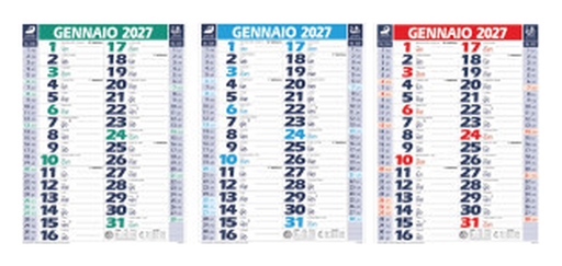 [BL-201196] Calendario Olandese da parete cm 28,8x47