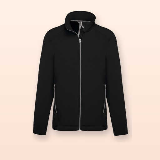 [BL-101771] Giacca softshell a 2 strati - nero - S