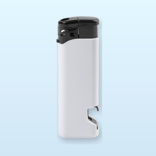 [BL-103302] Accendino con apribottiglie - bianco