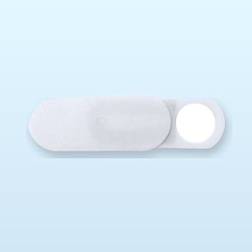 [BL-103874] copri webcam - bianco