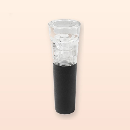 [BL-103959] tappo sottovuoto per bottiglia vino - nero